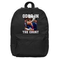 Odor In Court TrumpS Hilarious Gaffe Sleeping Passing Wind 16 in Basic Backpack