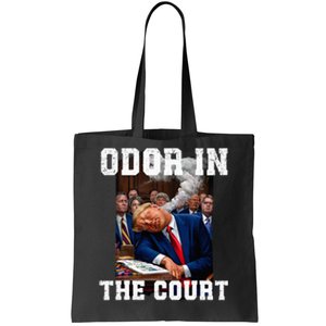 Odor In Court TrumpS Hilarious Gaffe Sleeping Passing Wind Tote Bag