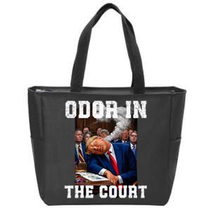 Odor In Court TrumpS Hilarious Gaffe Sleeping Passing Wind Zip Tote Bag