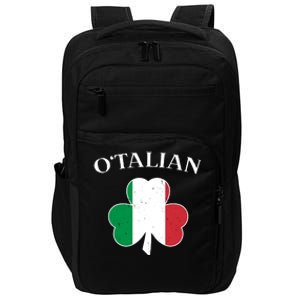 O Italian Clover St Patrick's Day Impact Tech Backpack