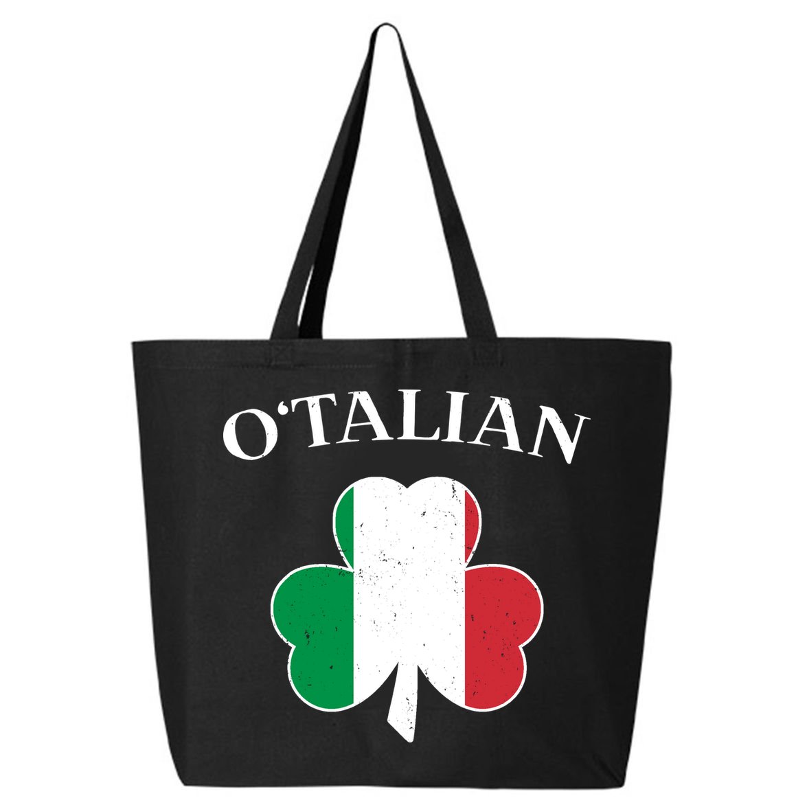 O Italian Clover St Patrick's Day 25L Jumbo Tote