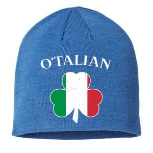 O Italian Clover St Patrick's Day Sustainable Beanie