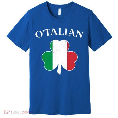 O Italian Clover St Patrick's Day Premium T-Shirt
