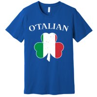 O Italian Clover St Patrick's Day Premium T-Shirt