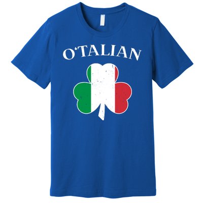 O Italian Clover St Patrick's Day Premium T-Shirt