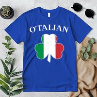 O Italian Clover St Patrick's Day Premium T-Shirt
