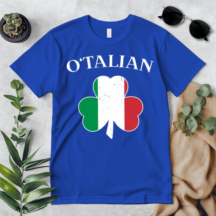 O Italian Clover St Patrick's Day Premium T-Shirt
