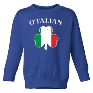 O Italian Clover St Patrick's Day Toddler Sweatshirt