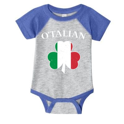O Italian Clover St Patrick's Day Infant Baby Jersey Bodysuit