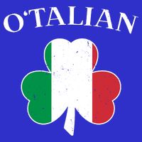 O Italian Clover St Patrick's Day Women's V-Neck T-Shirt