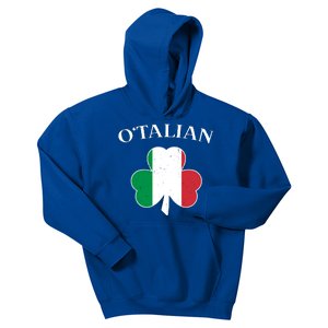 O Italian Clover St Patrick's Day Kids Hoodie