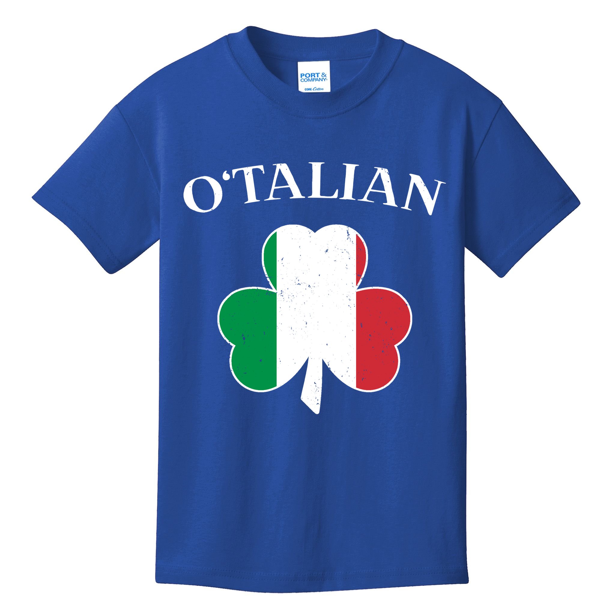 O Italian Clover St Patrick's Day Kids T-Shirt