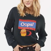 Oops I Crapped My Pants Cropped Pullover Crew