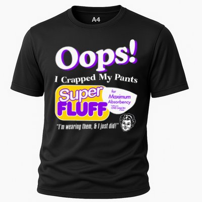 Oops I Crapped Funny My Pants Vintage Performance Shirt