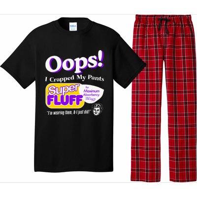 Oops I Crapped Funny My Pants Vintage Pajama Set