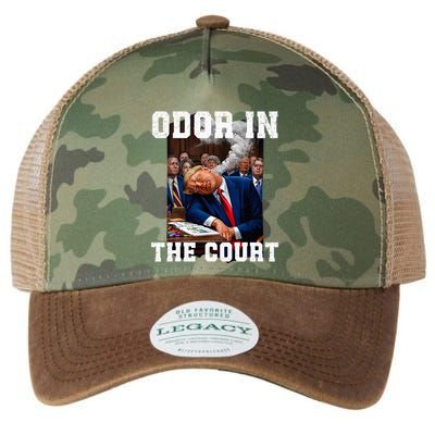 Odor In Court TrumpS Hilarious Gaffe Sleeping Passing Wind Legacy Tie Dye Trucker Hat