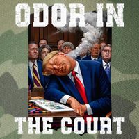 Odor In Court TrumpS Hilarious Gaffe Sleeping Passing Wind Legacy Tie Dye Trucker Hat