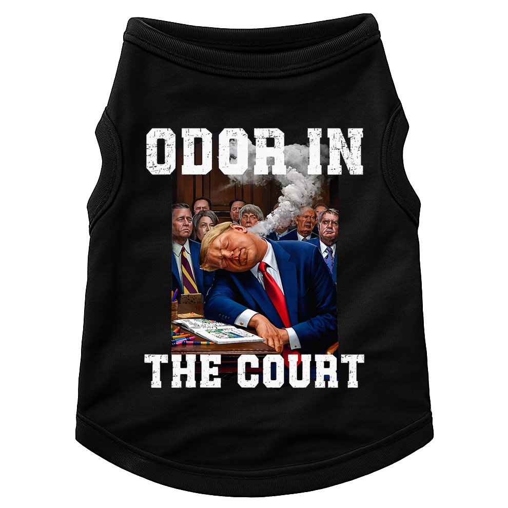Odor In Court TrumpS Hilarious Gaffe Sleeping Passing Wind Doggie Tank