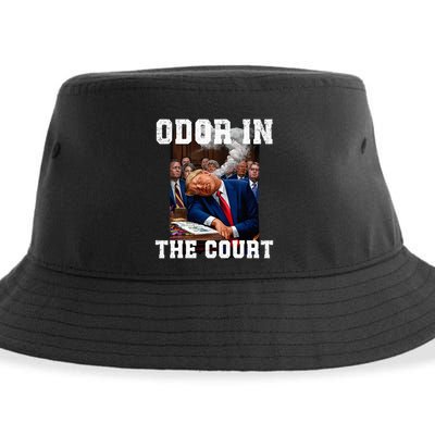 Odor In Court TrumpS Hilarious Gaffe Sleeping Passing Wind Sustainable Bucket Hat