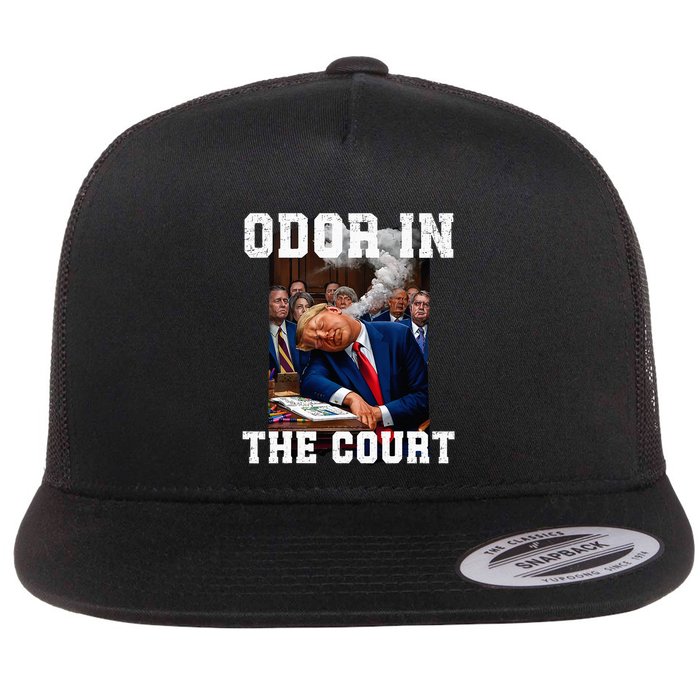 Odor In Court TrumpS Hilarious Gaffe Sleeping Passing Wind Flatbill Hat