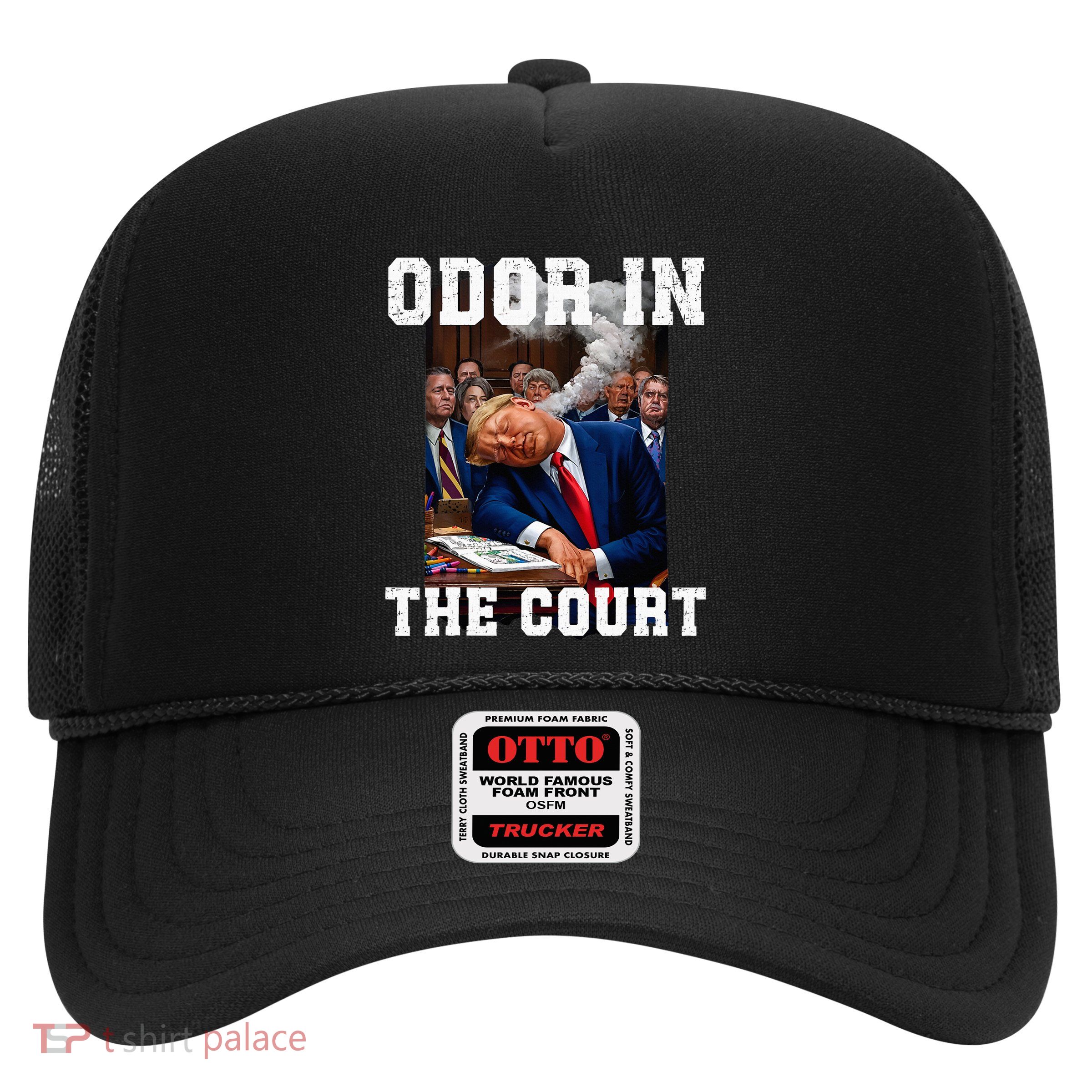 Odor In Court TrumpS Hilarious Gaffe Sleeping Passing Wind Trucker Hat