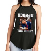 Odor In Court TrumpS Hilarious Gaffe Sleeping Passing Wind Women's Perfect Tri Rocker Tank