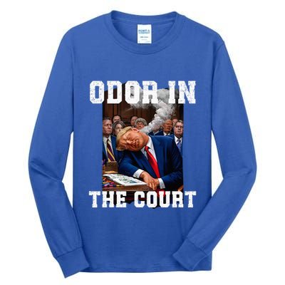 Odor In Court TrumpS Hilarious Gaffe Sleeping Passing Wind Tall Long Sleeve T-Shirt