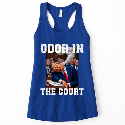 Odor In Court TrumpS Hilarious Gaffe Sleeping Passing Wind Womens Tank Top