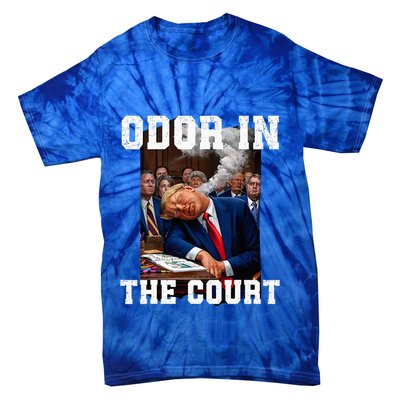 Odor In Court TrumpS Hilarious Gaffe Sleeping Passing Wind Tie-Dye T-Shirt
