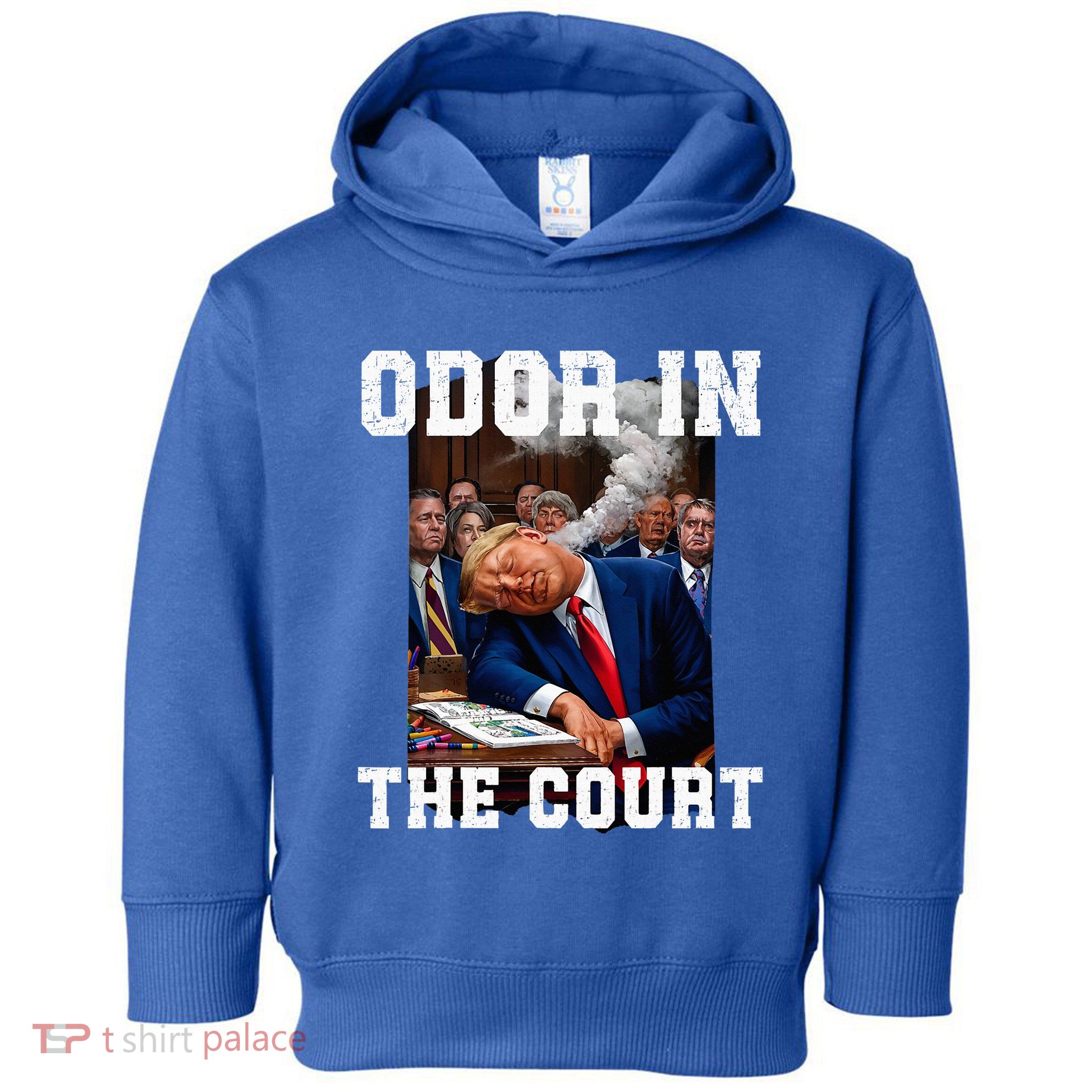 Odor In Court TrumpS Hilarious Gaffe Sleeping Passing Wind Toddler Hoodie