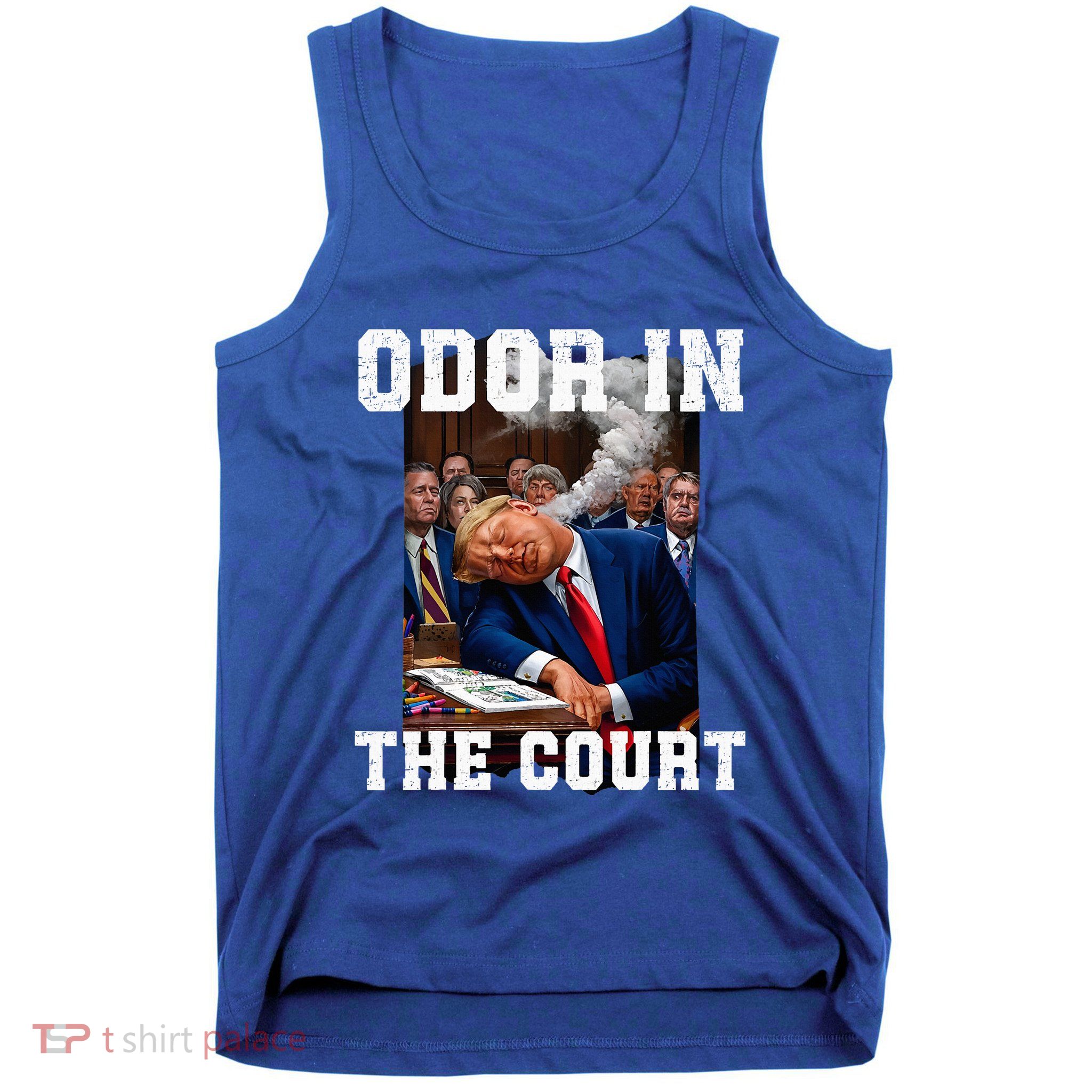 Odor In Court TrumpS Hilarious Gaffe Sleeping Passing Wind Tank Top