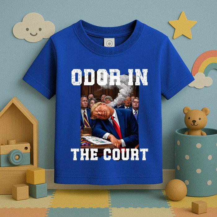 Odor In Court TrumpS Hilarious Gaffe Sleeping Passing Wind Toddler T-Shirt