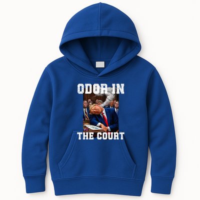 Odor In Court TrumpS Hilarious Gaffe Sleeping Passing Wind Kids Hoodie