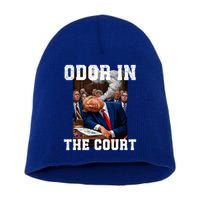 Odor In Court TrumpS Hilarious Gaffe Sleeping Passing Wind Short Acrylic Beanie