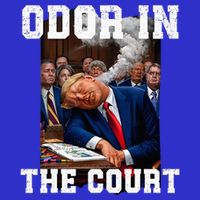 Odor In Court TrumpS Hilarious Gaffe Sleeping Passing Wind Zip Tote Bag