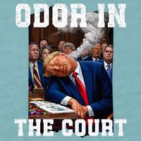 Odor In Court TrumpS Hilarious Gaffe Sleeping Passing Wind Sueded Cloud Jersey T-Shirt