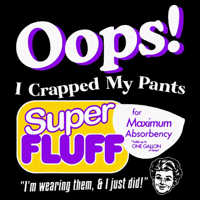 Oops I Crapped Funny My Pants Mousepad