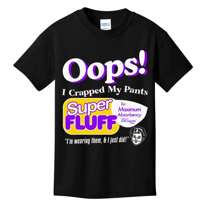 Oops I Crapped Funny My Pants Kids T-Shirt