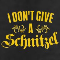 Oktoberfest I Don't Give A Schnitzel German Flag Large Microfiber Waffle Golf Towel