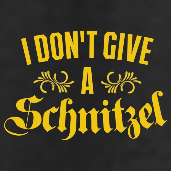 Oktoberfest I Don't Give A Schnitzel German Flag Large Microfiber Waffle Golf Towel