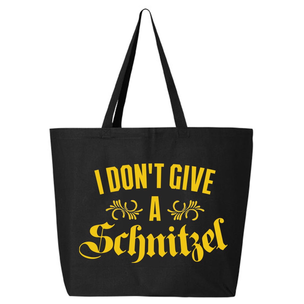 Oktoberfest I Don't Give A Schnitzel German Flag 25L Jumbo Tote