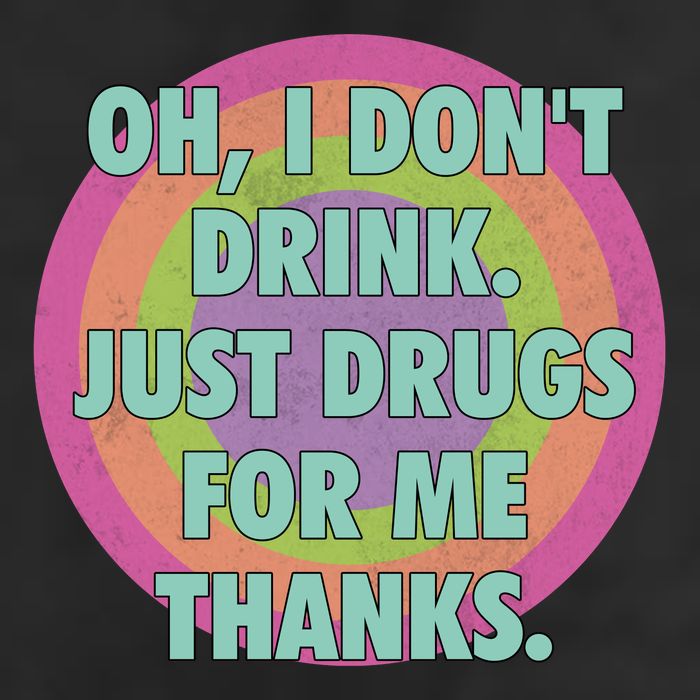 Oh I Dont Drink Just Drugs For Me Thanks Funny Costumed Golf Towel
