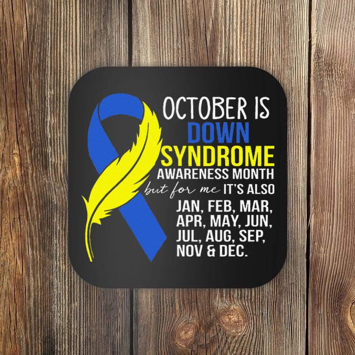 October Is Down Syndrome Awareness Month But For Me ItS Jan Coaster