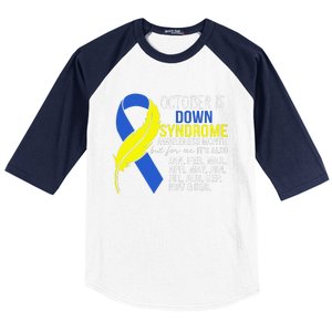 October Is Down Syndrome Awareness Month But For Me ItS Jan Baseball Sleeve Shirt