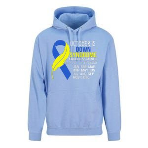 October Is Down Syndrome Awareness Month But For Me ItS Jan Unisex Surf Hoodie