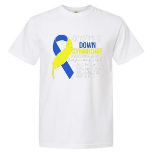 October Is Down Syndrome Awareness Month But For Me ItS Jan Garment-Dyed Heavyweight T-Shirt