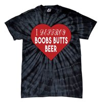 Oldschoolhats I Destroy Boobs Butts Beer Tie-Dye T-Shirt