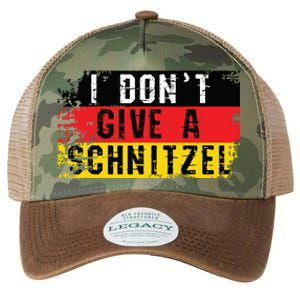 Oktoberfest I Dont Give A Schnitzel Funny German Legacy Tie Dye Trucker Hat