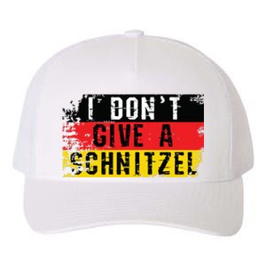 Oktoberfest I Dont Give A Schnitzel Funny German Yupoong Adult 5-Panel Trucker Hat