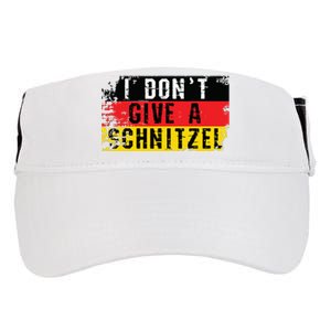 Oktoberfest I Dont Give A Schnitzel Funny German Adult Drive Performance Visor